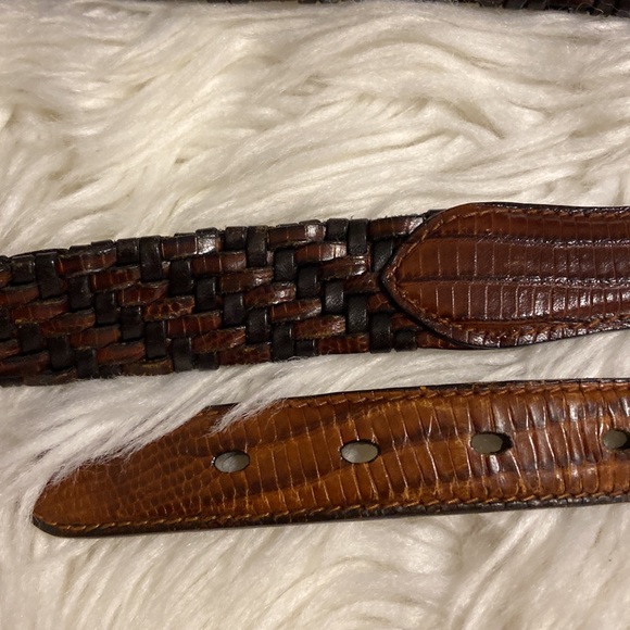 Brighton Man Belt size 40 good condition brown color - Picture 8 of 15